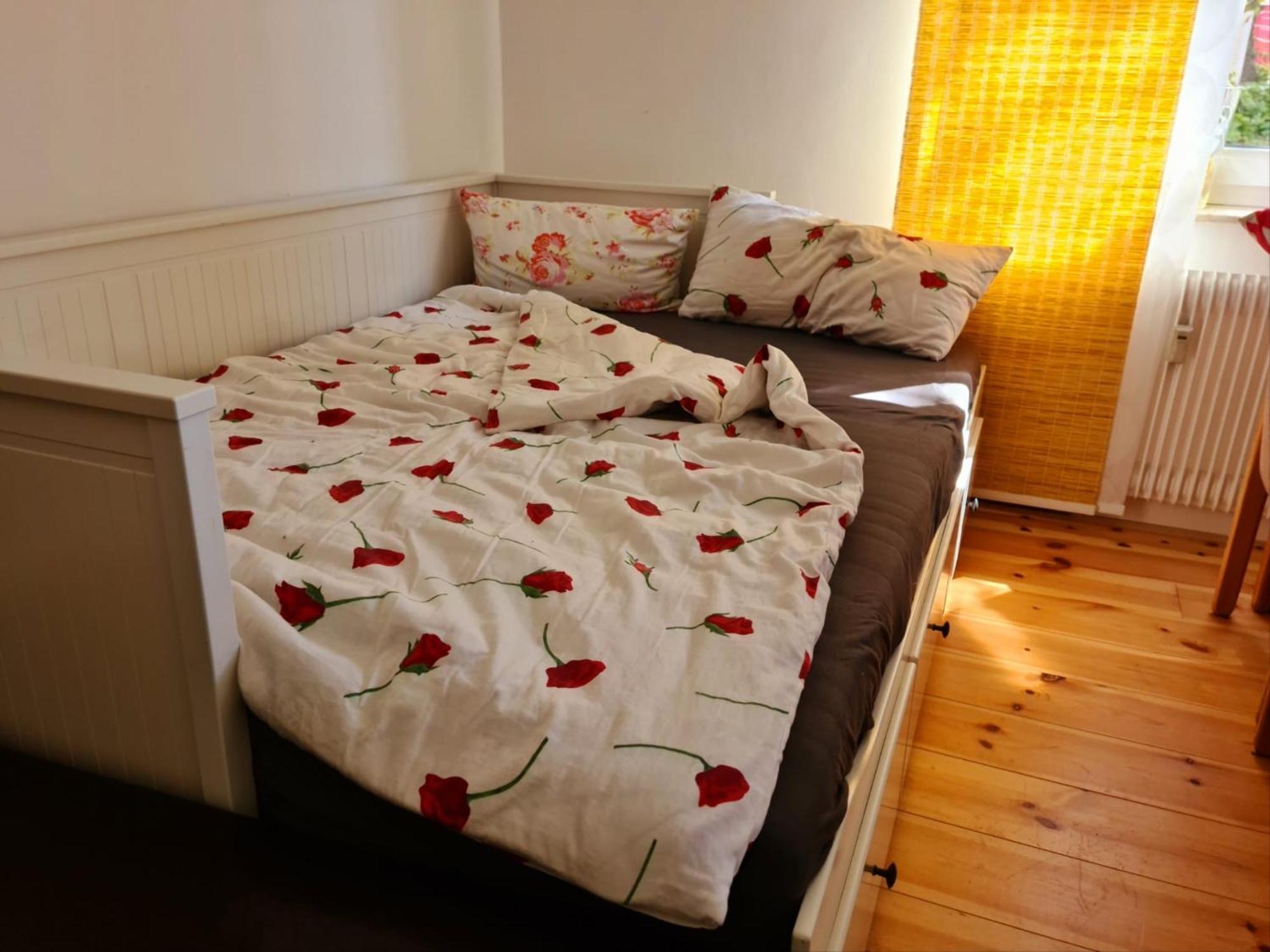 Nana-Eg-80M2 Sanierter Altbau-Parkplatz-Kleiner Garten-Wlan-Netflix-2Zimmer-Kueche-Dusche-Wanne-Waschmaschine Oberhausen  Esterno foto